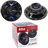 Speaker 2 altoparlanti compatibile con BOSS AUDIO SYSTEMS BE654 BE 654 coassiali a 4 vie 6,5 16,5 cm 165 mm 150 watt rms 300 watt max 4 ohm 90 db con led blu e sospensione in gomma, a coppia