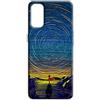 Mixroom - Cover Custodia Back case In TPU Silicone Morbida Per Samsung Galaxy A13 4G Fantasia Principe e Cielo Stellato N1091