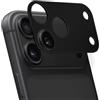 KiimLaa Pellicola Fotocamera per iPhone 17 Pro Max, Alluminio Metallo, Nero | Anti-graffio Antiurto Protezione Obiettivo, Senza Vetro, la Fotografia con Flash non è Influenzata Protettiva Lente