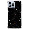 Yawheg Custodia per telefono con stelle pianeti compatibile con iPhone 13 Pro, custodia con cielo stellato per adolescenti, donne e uomini, custodia sottile in gomma TPU morbida e flessibile per