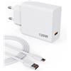 Gousiyun 120W Caricatore Rapido USB C per Xiaomi 15 Ultra 14 Ultra 14T 13T 12T 11T Pro, Redmi Note 14 13, Redmi Note 14 13 12 Pro+ 5G, Poco X7Pro F7 F6 X6 M6 Pro Xiaomi Hyper Charge Caricatore
