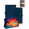 toergy Custodia per tablet XPPen Magic Note Pad da 10,95 pollici, custodia protettiva in pelle PU, con portapenne e passante per mano, blu scuro