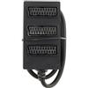 Zenitech Blocco scart 3 prese 3 ingressi/1 uscita