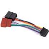 Hapivida Cablaggio ISO per Autoradio, Connettore Adattatore Standard ISO per Cablaggio Stereo per Auto a 16 Pin Adatto per dal 2003 in Poi
