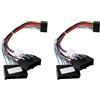 VGOL Adattatore Per Cablaggio Autoradio Stereo 2 Pezzi Compatibile Con Ford E-150 Econoline E-150 Econoline Club Wagon