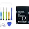 ERYNK TBL-55A1800 Batteria di ricambio compatibile con TPLink M7310 versione 1, Small Size M7350 Worm 4.0 versione 2.0 batteria di ricambio con kit di attrezzi