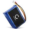 CELLONIC 1x Batteria per Altoparlante Compatibile con Philips Fidelio E5, Fidelio B5, Fidelio E6, 104050-2S - (2500mAh, 7.4V)