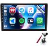 PLKEQS Autoradio Android 15 per F-ORD Transit 2020-2024, Stereo Auto con Schermo Touch da 10 Pollici 2G 64G con CarPlay, Android Auto, unità Principale con BT/GPS/WiFi/RDS/FM/Telecamera,K6 PRO Plus