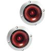 XuQiZZpp 2pcs Alta Frequenza Piezoelettrico Tweeter Piezo Altoparlante Altoparlante Suono Accessorio con Magneti Base
