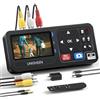 UNISHEEN VHS to Digital Converter - Add Battery Holder,Compatible with VHS, VCR, DVR, DVD, Hi8, Mini DV, Camcorder, Cassette Tape, Gaming Consoles