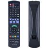 TCNOUMT Telecomando di ricambio N2QAYB001058 compatibile per Panasonic HDD, lettore Blu-Ray DVD, registratore DMR-HWT150EB DMR-HWT250EB DMR-PWT550EB DMR-PWT655EB, Panasonic