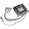 Eujgoov Scheda Amplificatore di Potenza a 2.1 Canali con Chip HiFi TDA7498E 160W 2 220W Modulo Subwoofer per Altoparlanti Domestici Fai-te
