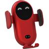 MplehDa Supporto per cellulare auto con funzione di ricarica, caricatore senza fili, supporto per cellulare, stazione di ricarica induttiva, per auto, doppia bobina, girevole a 360°, per ventilazione auto