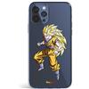 LA CASA DE LAS CARCASAS Custodia per iPhone 12 - iPhone 12 Pro Dragon Ball Goku Super Saiyan 3 per proteggere il tuo cellulare Cover per Apple iPhone 12 Pro in silicone flessibile con licenza ufficiale Dragon Ball