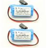 ele ELEOPTION 2 x Allen Bradley 1756-ba2 BR2/3 a-ab 1200 mAh 3 V PLC batteria per 1756-l1 plc-2