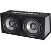 Ground Zero Subwoofer GROUND ZERO GZIB 2.3000XSPL 2000 watt SPL cassa box doppio 30 auto ALTA POTENZA reflex