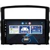 BXLIYER 9 Pollici Autoradio Per Mitsubishi Pajero 4 V80 V90 (2006-2014) - Senza fili CarPlay + Android Auto - Android 15 - GRATUITI Camera - DAB Volante Mirror-link DSP Dual-Band WIFI - 2 Din
