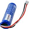 akku-net Batteria per altoparlante Marshall Willen, 3,7 V, agli ioni di litio