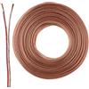 Seki 311759 cavo per altoparlante, 2 X 0,75 mm², 50 m trasparente
