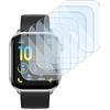 KARYLAX - 6 pezzi - Pellicola di protezione schermo antigraffio, pellicola protettiva compatibile per smartwatch Abyx Fit Touch 5 (1,75 pollici)