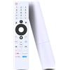 GOUYESHO Telecomando di ricambio compatibile con HS-8C HS-8C21J-00, COOCAA 24CGPF70Z, Tornado TV 65UA3400X, Metz 24MPE7000Z