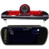 NVETJMUA Telecamera posteriore Per Citroen Per JUMPER Per III Telecamera Per Parcheggio Con Luce Di Stop E Retromarcia A LED Con Monitor Da 7 Pollici retrocamera per auto