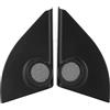 Akozon Copertura 'altoparlante della portiera 'automobile, Abs 2-pack Auto Tweeter Decorazione Modificato Pannello Tweeter Sostituzione Altoparlante Copertura di Protezione per