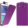 ebestStar - Cover Compatibile con Samsung J5 Galaxy SM-J500F (2015) Custodia Protezione Pelle PU Risvolto Verticale, Viola