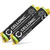 CELLONIC, Batteria Rasoio compatibile con Wella Contura HS41, Contura HS60 (700mAh, 1.2V) 2x