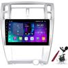 PLKEQS Autoradio Android 15 per H-yundai Tucson (2004-2009) con Touchscreen da 9 Pollici 2K 2000 * 1200, unità Principale Android, Lettore multimediale con Carplay GPS Navi BT 5G WiFi DSP SWC,Y2