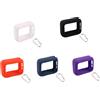 Generic Custodia in silicone per altoparlante compatibile con Bluetooth JBL GO4, copertura completa, antipolvere, spessa, custodia protettiva per altoparlante GO4 (viola)