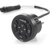 Clarion CMR-10 Telecomando marino cablato con controlli retroilluminati, IP67, compatibile con CMM-20, CMM-30 e CMM-30BB