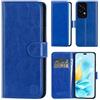 32ndShop 32nd Custodia a Portafoglio in Pelle PU per Honor 200 Lite, Case con Slot per Sched di Blocco RFID, Chiusura Magnetica e Supporto Integrato - Blu