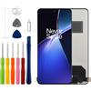 Duotipa Display TFT da 6,67, compatibile con OnePlus 1 + Nord CE4 Lite CPH2619, CPH262, display LCD touchscreen, montaggio con kit di strumenti di riparazione, senza funzione di impronte digitali
