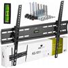 KingMount KG-1011 KingMount - Supporto da parete regolabile da TV da 32 a 85 pollici, supporto per TV piatto e curvo da 55 kg