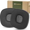 Geekria Cuscinetti auricolari di ricambio in tessuto a rete per cuffie Marshall Major V (1006832), parti di riparazione (nero)