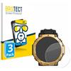 brotect Pellicola Protettiva Vetro per Huami Amazfit T-Rex 3 Pro (48 mm) Protezione Schermo (3 Pezzi) [Durezza Estrema 9H, Chiaro]