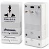 Bewinner SW S12 Trasformatore a Doppia Tensione da 100 W, Convertitore di Alimentazione da 110 V a 220 V e Adattatore da Viaggio, Step Up/down per Piccoli Elettrodomestici All'estero (Spina europea)