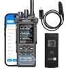 Radtel RT-950 PRO Radio amatoriale GPS/APRS, walkie-talkie da 10 W, radio bidirezionale portatile a lungo raggio, programmazione tramite app Bluetooth (con cavo di programmazione, batteria extra)