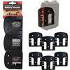 StealthMounts Supporti batteria per Metabo 18v - CAS | Supporti batteria cordless per Metabo 18v - Utensili elettrici CAS | Confezione da 6 | Organizzatori di batterie neri per Metabo 18v - CAS