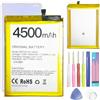 Aousavo BAT2019114500 N30 - Batteria di ricambio compatibile con Doogee N30 BAT2019114500 con kit di strumenti gratuiti