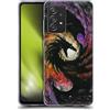 Head Case Designs Licenza Ufficiale Stanley Morrison Galassia vorticosa Stellata Draghi 3 Custodia in Gel [Protezione di Grado Militare] Compatibile con Galaxy A52 / A52s / 5G (2021)