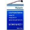 Generic Batteria di ricambio 1600 mAh 361-00121-00, 361-00121-10 (463450) 0 cicli di ricambio GPS per attrezzature sportive compatibile per Garmin Edge 830 Edge 530 GPS Riparazione, kit di riparazione con