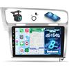 ETLFUCyber 8 Core 4G+64G Autoradio per Volkswagen VW Golf 7 2012-2020 con Senza Fili Carplay e Android Auto, 9 Pollici Android Stereo Auto con WiFi/GPS/Bluetooth 5.1/DPS Hi-Res/FM RDS