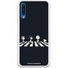 LA CASA DE LAS CARCASAS Custodia per Samsung Galaxy A50 Ufficiale di Snoopy Personaggi Beatles per proteggere il tuo cellulare. Cover per Samsung in silicone flessibile con licenza ufficiale Peanuts.