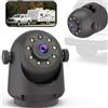GREENAUTO WiFi magnetico Hitch wireless visione notturna telecamera retromarcia, batteria ricaricabile, adatta per iPhone Android, facile da montare a collo di cigno barca viaggio rimorchio RV