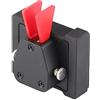 Itonash Keyer Paddle, Tasto Telegrafico di Codice Morse a Mano Regolabile con Striscia di Gomma Resistente Allo Slittamento, per Trasmettitore Telegramma CW a Onde Corte UNI730C