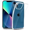 ROVLAK Custodia per Apple iPhone 13 Case Trasparente con Funzione Anti-Ingiallimento Cover Slim TPU Silicone+Custodia Resistente per Apple iPhone 13 Smartphone Case