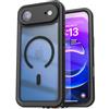 ENCASED per iPhone 17 Air Cover Impermeabile con Pulsante Controllo Fotocamera [IP-68] Custodia Full-Body con Proteggi Schermo Integrato (Compatibile MagSafe)