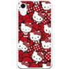 Personalaizer Cover originale compatibile con iPhone XR con motivo Hello Kitty Fiocchi rossi e Topos